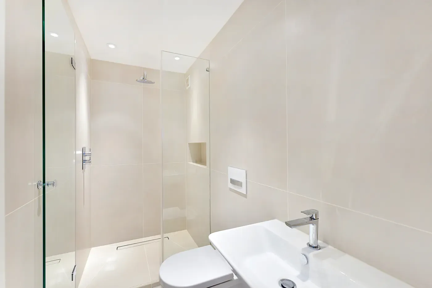 Bathroom refurbishment in W8