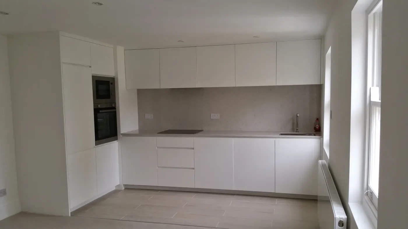 A new kitchen fitted by Always There in W8
