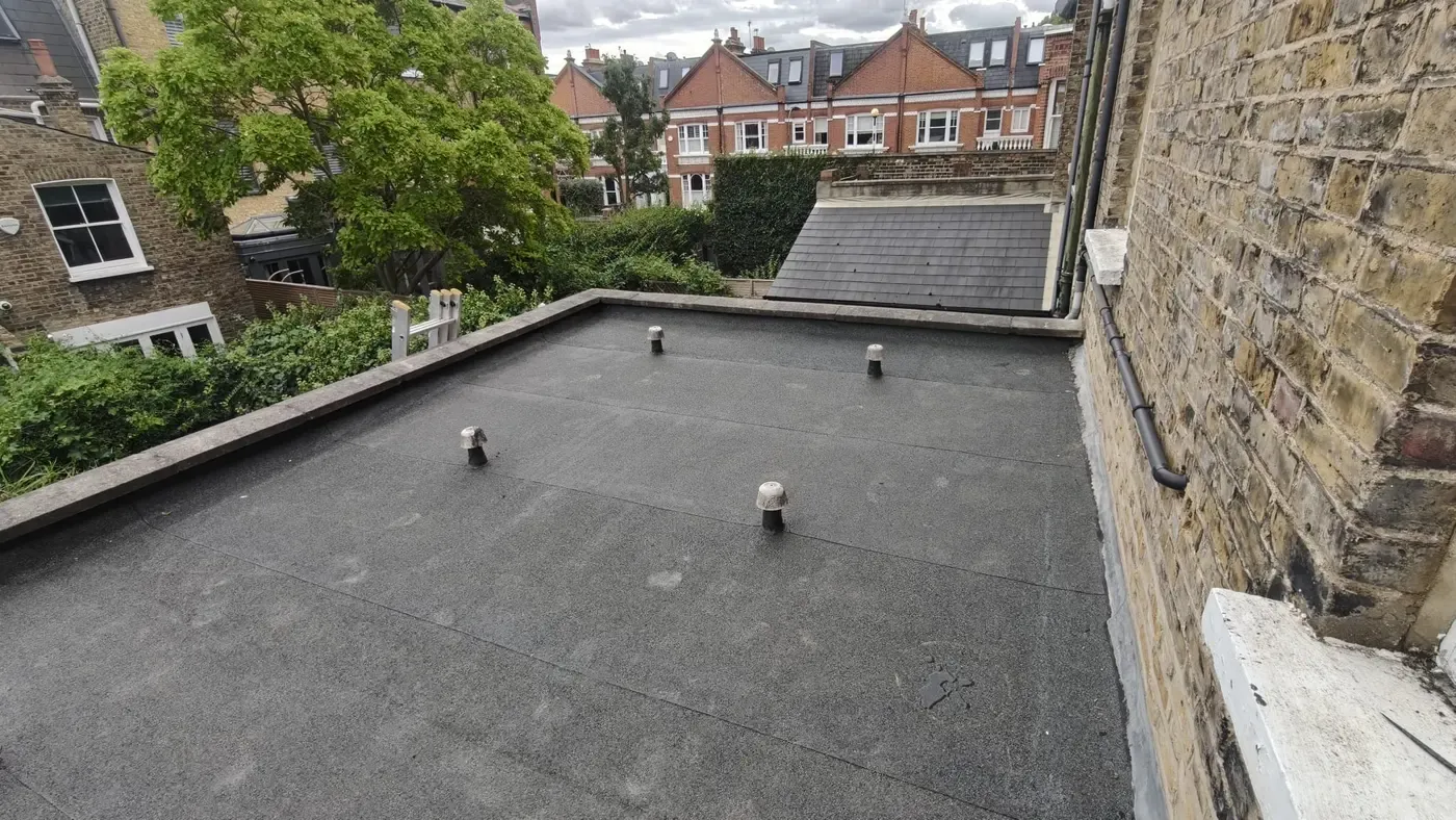 New flat roof in WC1