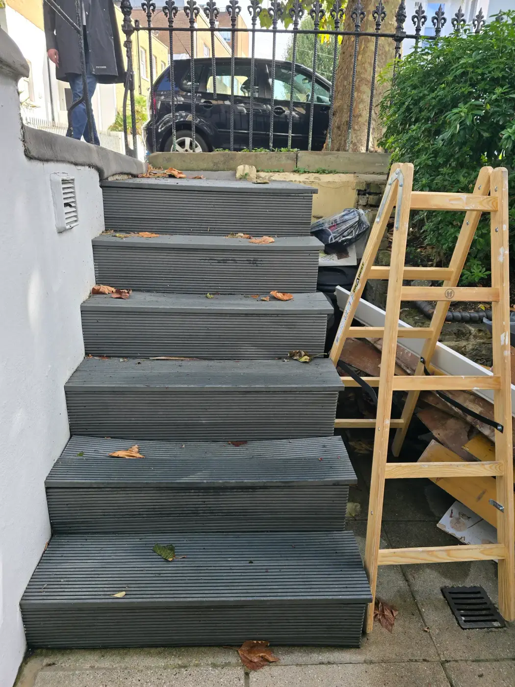 External steps rebuilt in SW6