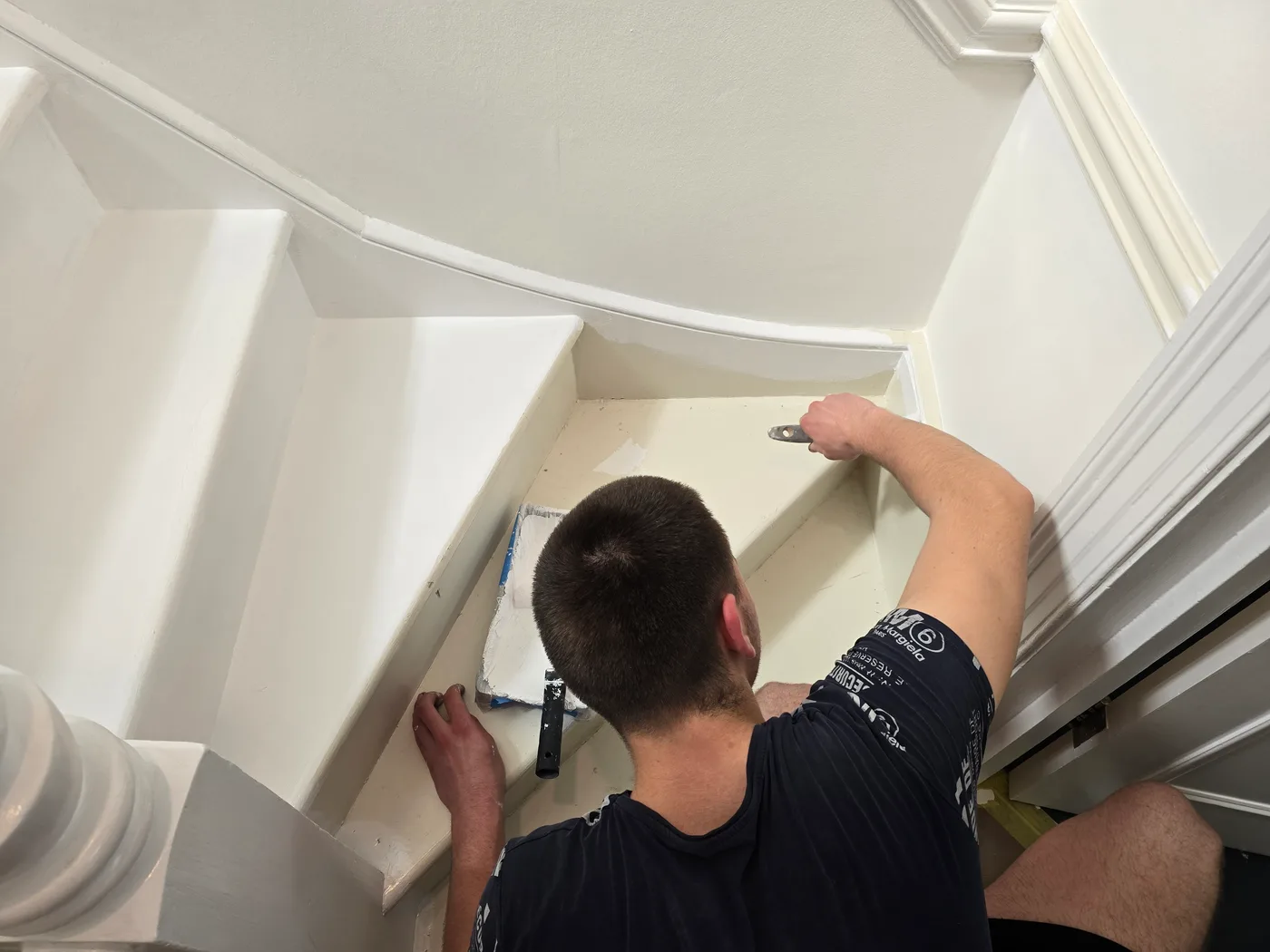 Painting the stairs in SW6